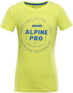 Alpine Pro Yvato Dětské Bavlněné Triko zelená vel. 164-170 - Tričko