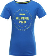 Alpine Pro Yvato Dětské Bavlněné Triko modrá vel. 128-134 - Tričko