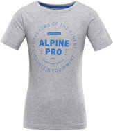 Alpine Pro Yvato Dětské Bavlněné Triko šedá vel. 80-86 - Tričko
