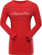 Alpine Pro Megana 2 Dámské Bavlněné Triko červená vel. S - Tričko