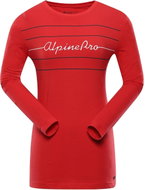 Alpine Pro Megana 2 Dámské Bavlněné Triko červená vel. S-L - T-Shirt