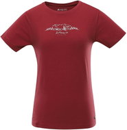 Alpine Pro Cedrika 2 Dámské Bavlněné Triko červená vel. XXL - T-Shirt