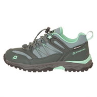 Alpine Pro Cermo Children's Outdoor Shoes With Membrane Green EU 32 / 205 mm - Casual Shoes