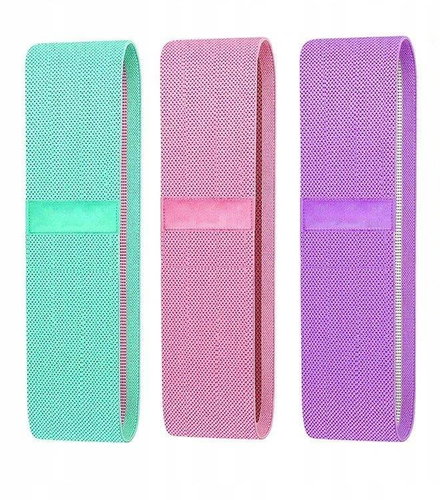 Verk 15958 Resistance rubbers for exercise 3 pcs - Resistance Band Set - Main image
