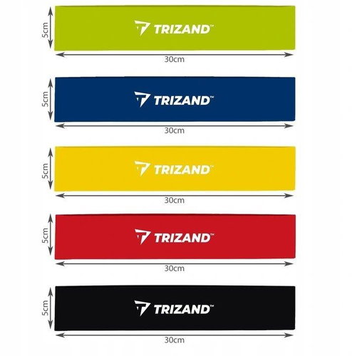 ISO 15646 Resistance Rubber Set - 5 levels - Resistance Band - Main image