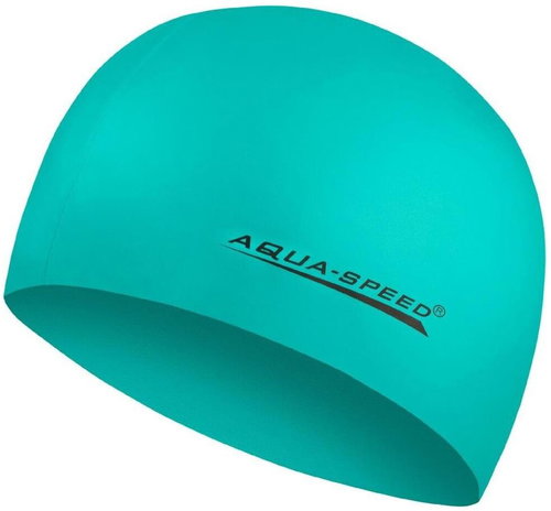 Aqua-Speed Multipack 4 ks Mega koupací čepice, tyrkysová  - Bathing Cap - Main image