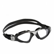 Aqua Sphere Kayenne Goggles, Clear Lens, Silver/Black - Swimming Goggles