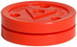Puck Hockey training puck Blue Cake, red - Puk