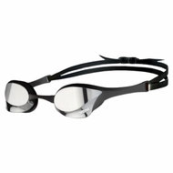 Arena Plavecké brýle Cobra Ultra Swipe mirror zrcadlová skla, černá/stříbrná skla - Swimming Goggles