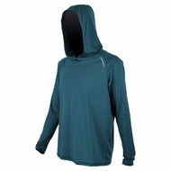 Aropec Lycrové triko Petrol Loose Fit s kapucí XL - Lycra Clothing