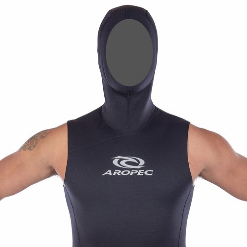 Aropec Neoprene balaclava with hood 2 mm, L - Neoprene vest - Main image