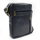 Dark blue leather shoulder bag / crossbag Ersi