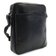 Arwel černá kožená taška / crossbag Semell - Shoulder Bag