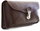 Brown bag / mobile phone case, belt, width Florenta