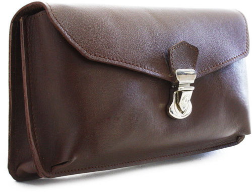Arwel brown bag / mobile phone case, belt, width Florenta - Carry Bag - Main image