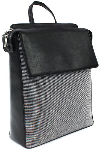 Arwel Neville leather, black and white - Backpack - Main image