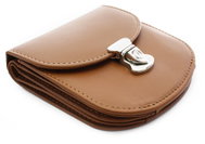 Arwel Clariens Small Brown Leather Purse - Wallet