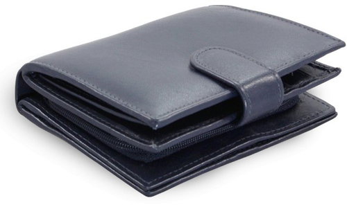 Arwel Kendall Blue Leather Wallet - Wallet - Main image