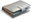 Leather Wallet - Silver