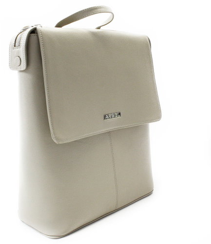 Arwel Neville leather, grey-beige - Backpack - Main image