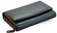 Arwel Women's Black Leather Wallet Chloen - Wallet