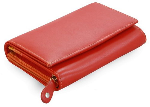 Arwel Women's Red Leather Wallet Chloen Main image Arwel Women's Red Leather Wallet Chloen - Wallet - Main image
