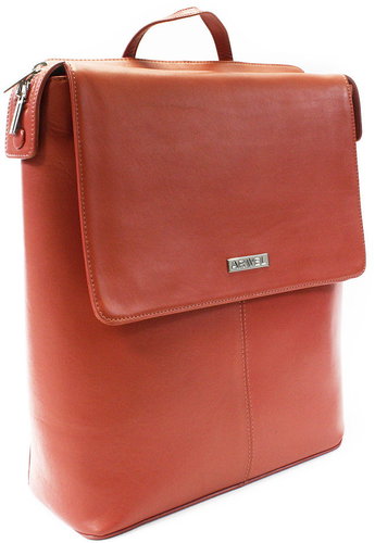 Arwel Neville leather, dark pink - Backpack - Main image