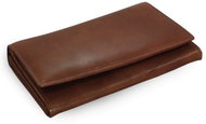 Arwel Esmel Dark Brown Leather Clutch Wallet - Wallet