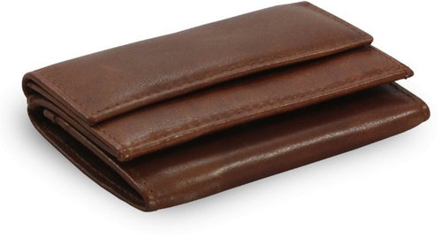 Arwel Athena Small Dark Brown Leather Wallet - Wallet - Main image
