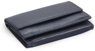 Arwel Athena Small Blue Leather Wallet - Wallet