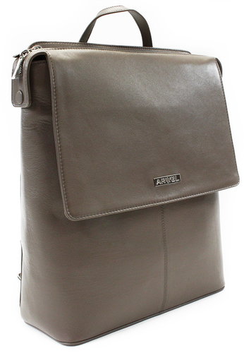 Arwel Neville leather, gray-brown - Backpack - Main image