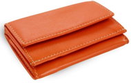 Arwel Small Orange Leather Athena Purse - Wallet