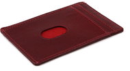 Arwel Red Leather Document Holder - Wallet