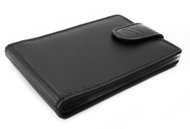 Arwel Sotiris Black Leather Document Wallet - Wallet