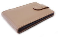 Arwel Sotiris Beige Leather Document Holder - Wallet