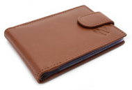 Arwel Sotiris Brown Leather Document Case - Wallet