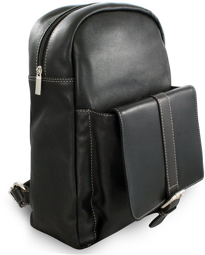 Arwel Fridlie leather, black - Backpack - Main image