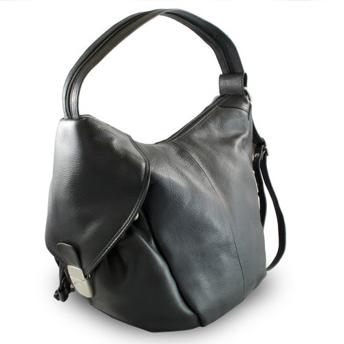 Arwel Khalesi backpack / handbag 2 in 1, black - Backpack - Main image