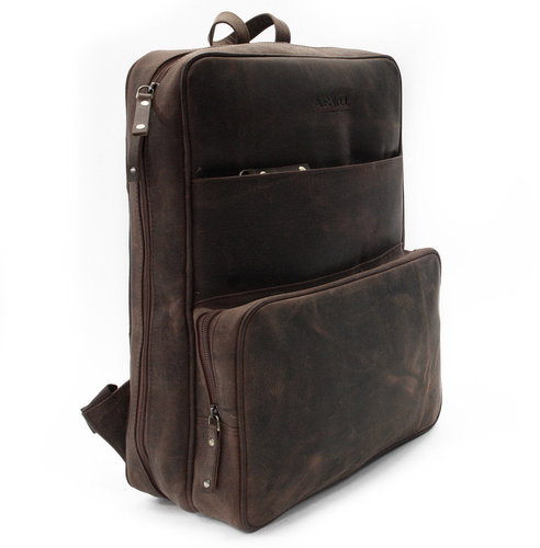 Arwel Lótiel leather, dark brown - Backpack - Main image