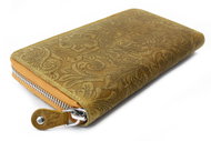 Arwel Aristea Yellow Leather Purse - Wallet