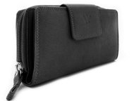 Arwel Xylia Black Leather Purse - Wallet