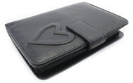 Arwel Taiga Black Leather Wallet - Wallet