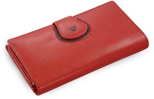 Arwel Lilah Red Leather Purse - Wallet - Main image
