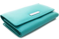 Arwel Tsuda Large Turquoise Leather Purse - Wallet