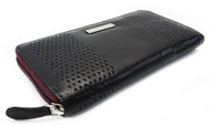 Arwel Melinda Large Black Leather Purse - Wallet