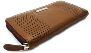 Arwel Melinda Large Light Brown Leather Purse - Wallet