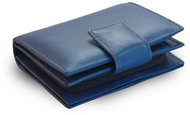 Arwel Makenzie Blue Leather Wallet - Wallet