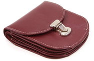 Arwel Clariens Small Burgundy Leather Wallet - Wallet