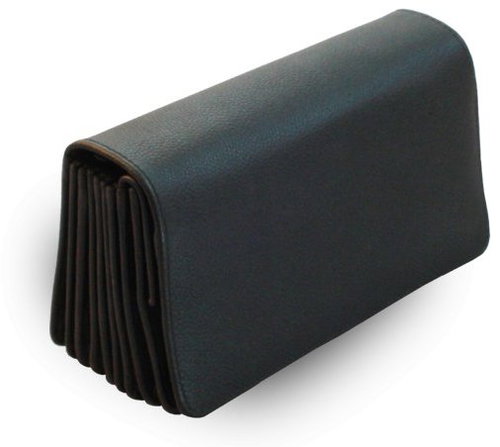 Arwel Jordyn black leather waiter's wallet - Wallet - Main image