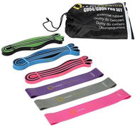 HMS PREMIUM GU04 GU06 PRO set of fitness rubbers - Resistance Band Set